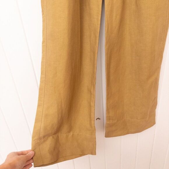 Natalie Busby Wherever Wide Leg Lyocell Linen Meadow Size XS - Picture 4 of 8